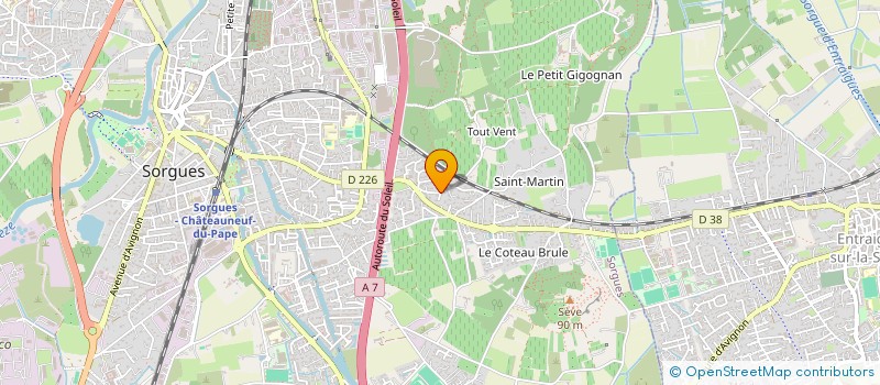 localisation de l'entreprise GARLI  SORGUES