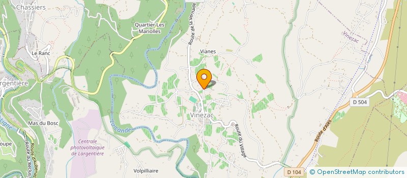 localisation de l'entreprise GARLIC  VINEZAC