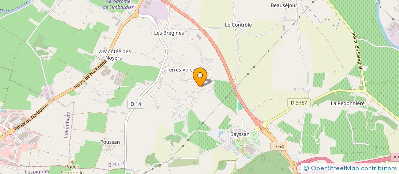 localisation de l'entreprise GARLICE à BEZIERS