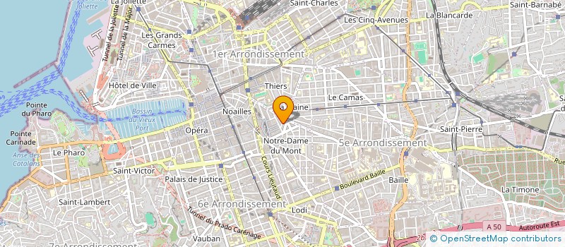 localisation de l'entreprise GARLILY à MARSEILLE