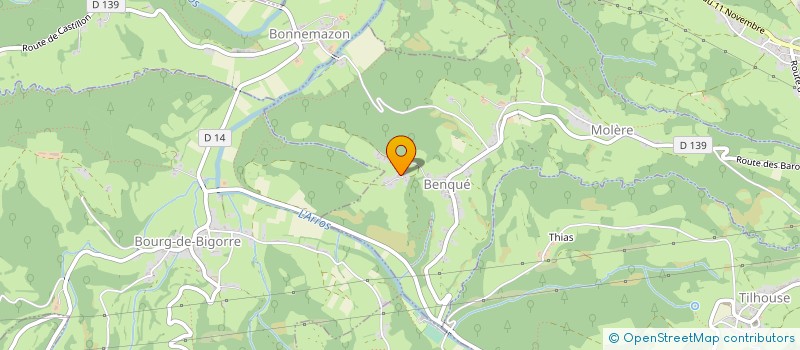 localisation de l'entreprise GARLO  BARBAZAN-DEBAT