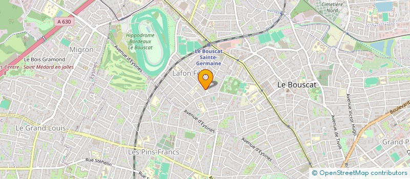 localisation de l'entreprise GARLOUCO  LE BOUSCAT