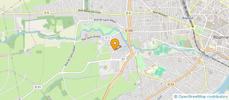 localisation de l'entreprise GARMANIA  RIORGES