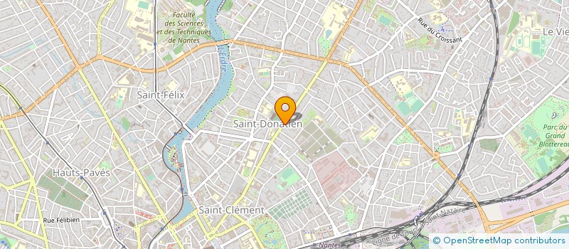 localisation de l'entreprise GARMO à NANTES