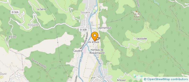 localisation de l'entreprise GARMPA à SEIX