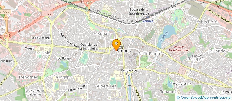 localisation de l'entreprise GARMUDI à VANNES
