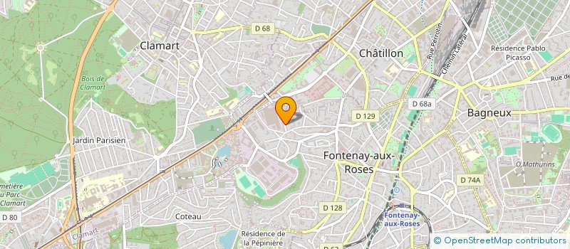 localisation de l'entreprise GARMYFAN à FONTENAY-AUX-ROSES