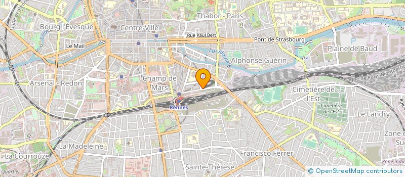 localisation de l'entreprise GARNAULT & ASSOCIES  RENNES