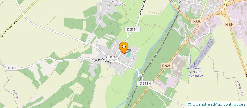 localisation de l'entreprise GARNAY COUNTRY CLUB à GARNAY