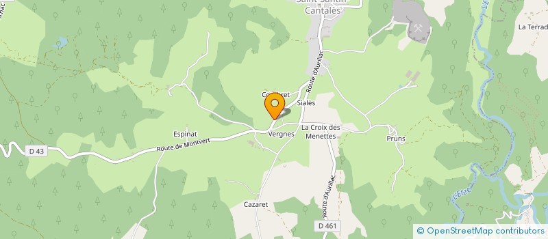 localisation de l'entreprise GARNEAU DE MONTVERT à MONTVERT