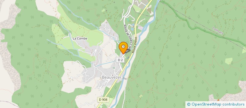 localisation de l'entreprise GARNERO-JENOT  BEAUVEZER