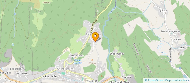 localisation de l'entreprise GARNETT GROUP à SAINT-JEOIRE