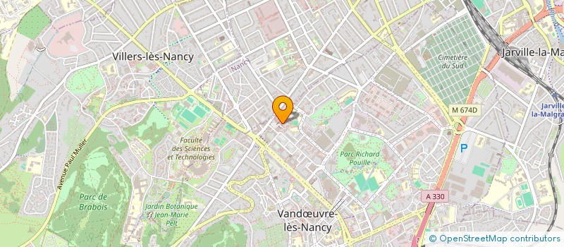 localisation de l'entreprise GARNICHE & CO  VANDUVRE-LES-NANCY