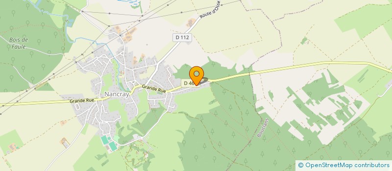 localisation de l'entreprise GARNICHEY TP  NANCRAY