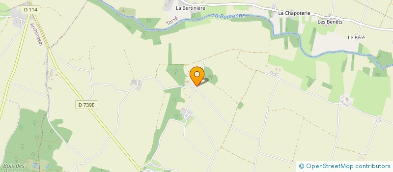 localisation de l'entreprise GARNIER  LES NOUILLERS