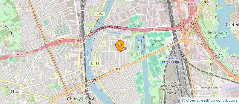 localisation de l'entreprise GARNIER  CHOISY-LE-ROI