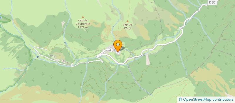 localisation de l'entreprise GARNIER  AULON