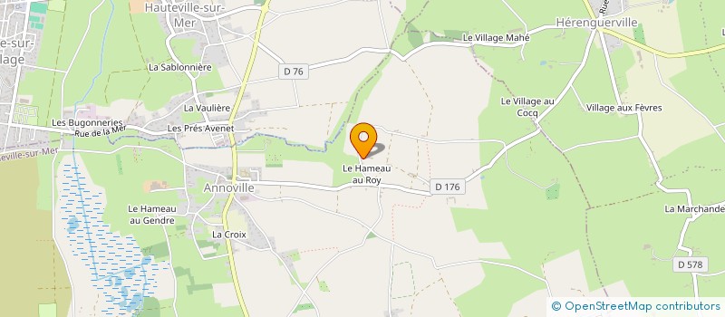 localisation de l'entreprise GARNIER  TOURNEVILLE-SUR-MER