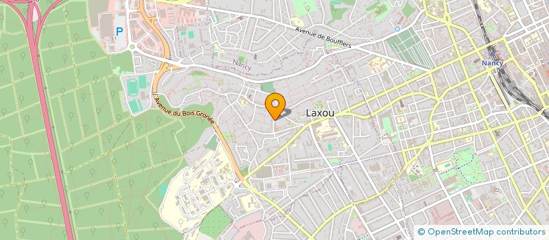 localisation de l'entreprise GARNIER DERDA LMNP  LAXOU