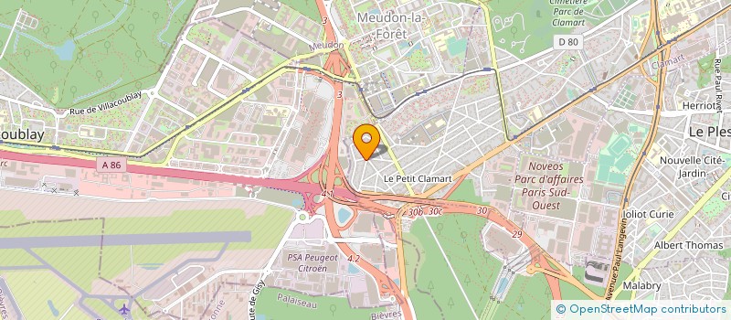 localisation de l'entreprise GARNIER ET CIE SARL à CLAMART