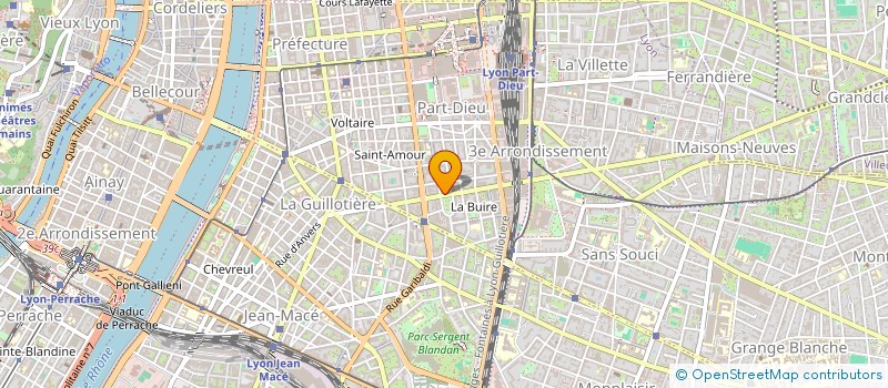 localisation de l'entreprise GARNIER LA FORET  LYON