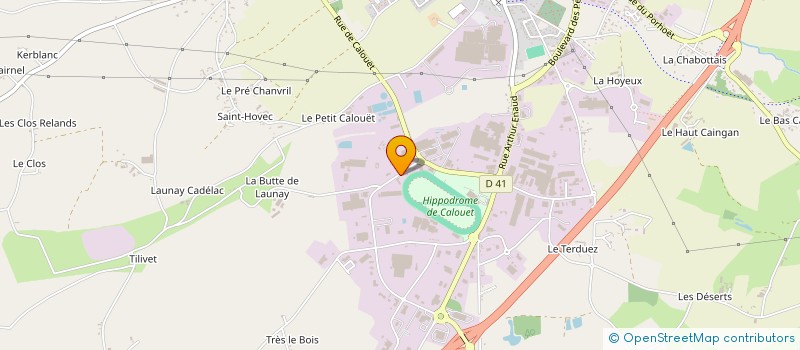 localisation de l'entreprise GARNIER LOGISTICS à LOUDEAC
