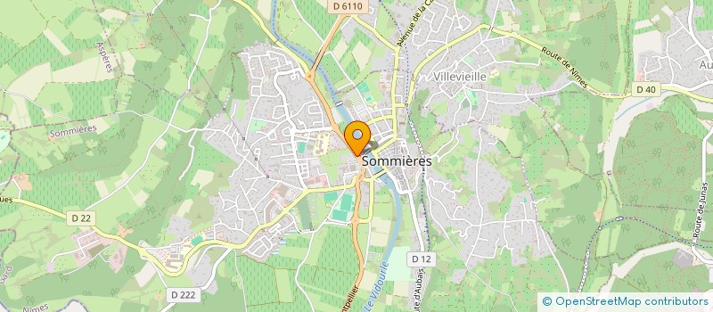 localisation de l'entreprise GARNIER MOTORS à SOMMIERES