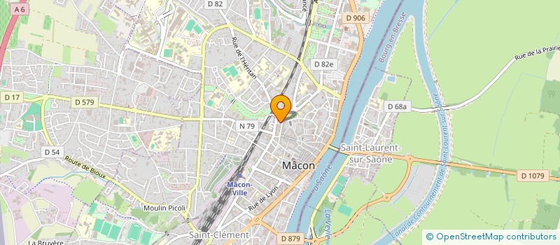 localisation de l'entreprise GARNIER PARTICIPATIONS à MACON