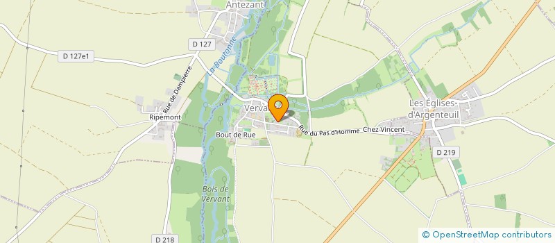 localisation de l'entreprise GARNIER PERE ET FILS à TERNANT