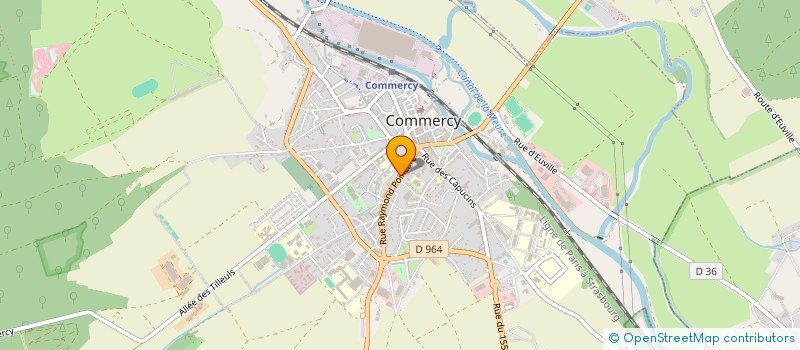 localisation de l'entreprise GARNIERPRO.NET à COMMERCY