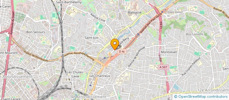 localisation de l'entreprise GARNISSIMO à MARSEILLE