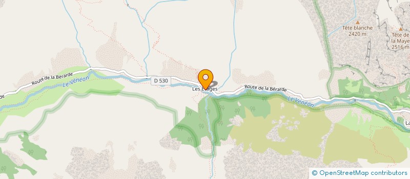 localisation de l'entreprise GARNODIER à LES DEUX ALPES