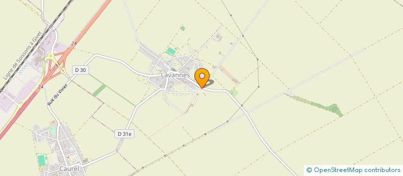 localisation de l'entreprise GARNOTEL MAINGON à LAVANNES