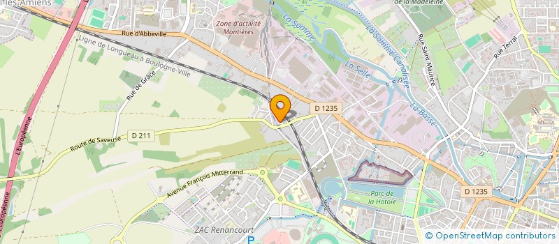 localisation de l'entreprise GARO PARTICIPATIONS à AMIENS