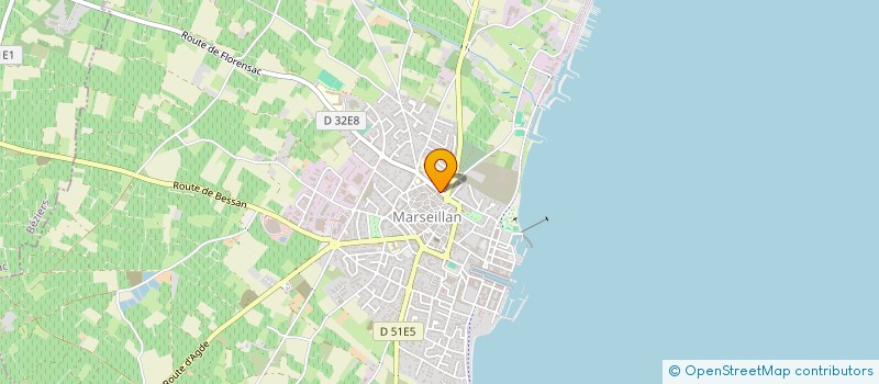 localisation de l'entreprise GAROBANNE à MARSEILLAN