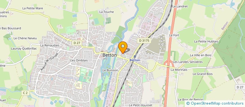 localisation de l'entreprise GAROCADIS  BETTON