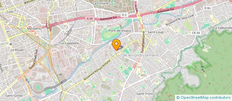 localisation de l'entreprise GAROFALO à MARSEILLE