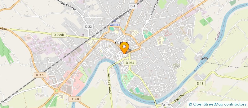 localisation de l'entreprise GAROJEUX à GAILLAC