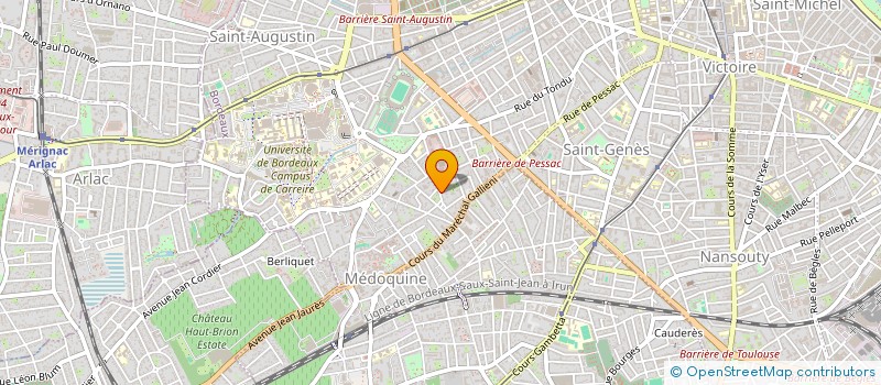 localisation de l'entreprise GAROL  BORDEAUX