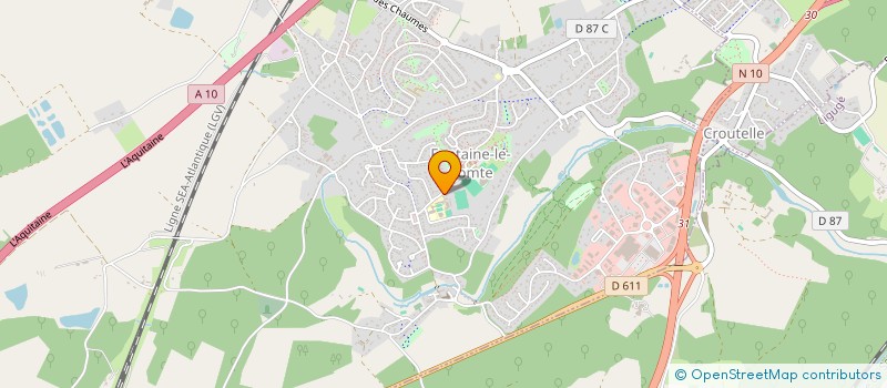 localisation de l'entreprise GAROLOU  FONTAINE-LE-COMTE