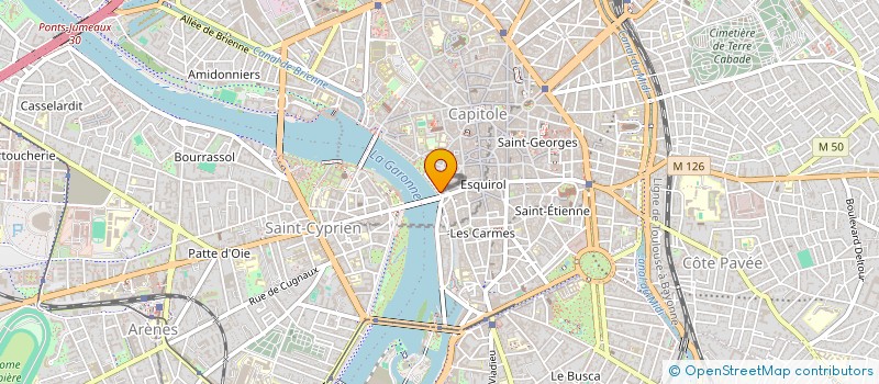 localisation de l'entreprise GARONA à TOULOUSE
