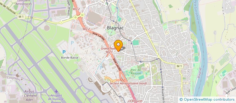 localisation de l'entreprise GARONA LOTISSEUR à BLAGNAC