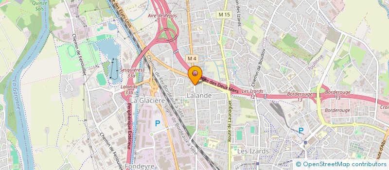 localisation de l'entreprise GARONNE SERVICE OUTILLAGE à TOULOUSE
