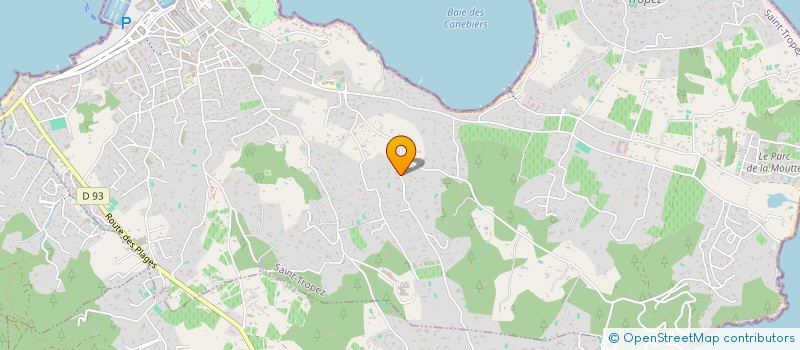 localisation de l'entreprise GARONNEK à SAINT-TROPEZ