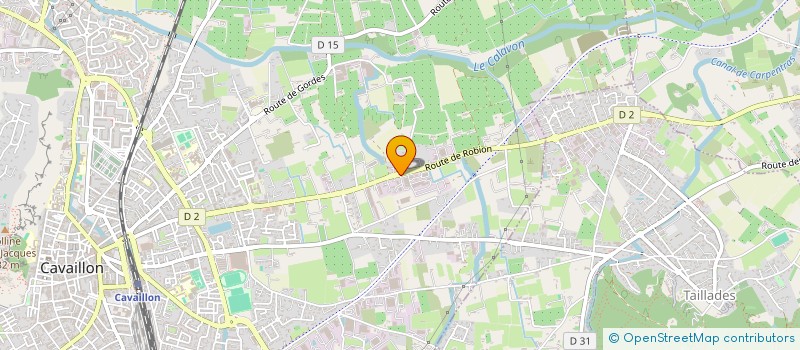 localisation de l'entreprise GAROSI S SARL  CAVAILLON