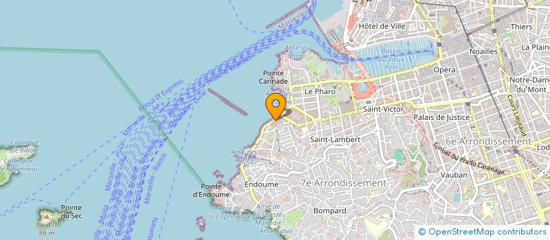 localisation de l'entreprise GAROU à MARSEILLE