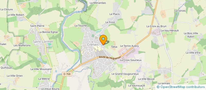 localisation de l'entreprise GAROUDA  PLANCOET