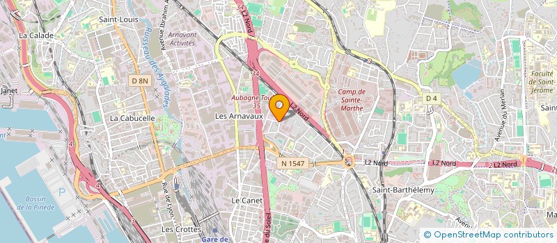 localisation de l'entreprise GARPA à MARSEILLE