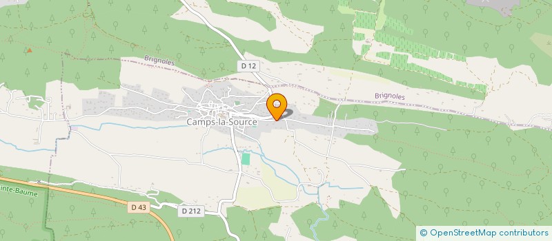 localisation de l'entreprise GARPIETOUR  CAMPS-LA-SOURCE