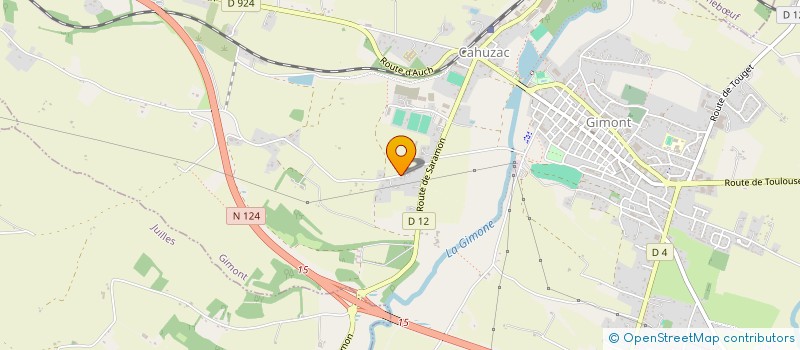 localisation de l'entreprise GARRABOUSTA  GIMONT